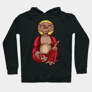 Extra Terrestrial Buddha Hoodie